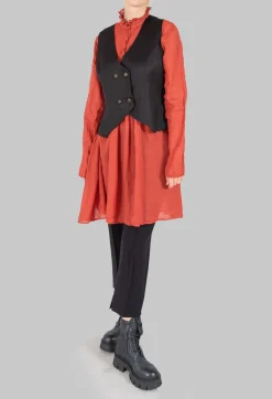 T.ba Jackets^Gypsy Waistcoat in Black