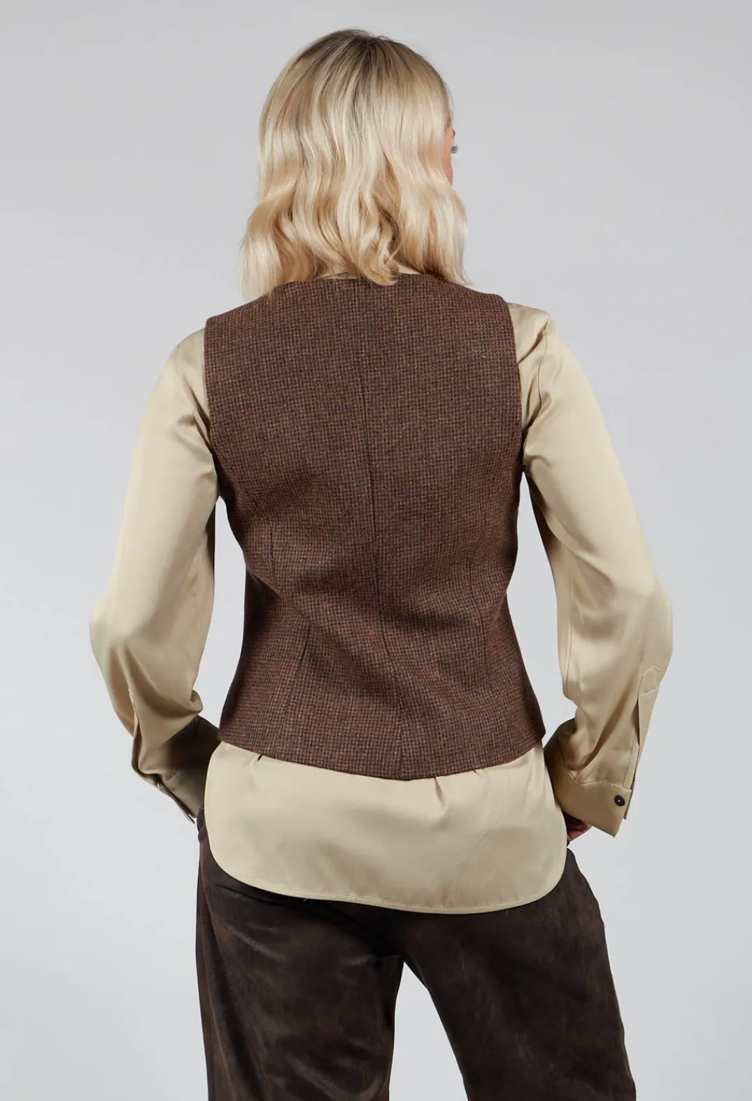T.ba Jackets^Gypsy Waistcoat in Tweed