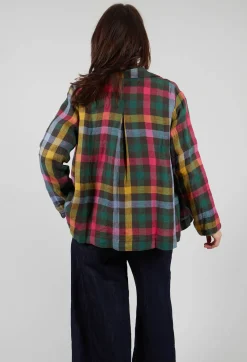 Eka Jackets^Harper Jacket in Green Multicolour