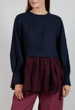 Eka Tops^Helen Top in Blue Multicolour