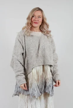 Privatsachen Jumpers^Helga Pullover in Kiesel