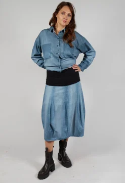 Elemente Clemente Skirts^Helke Skirt in Denim