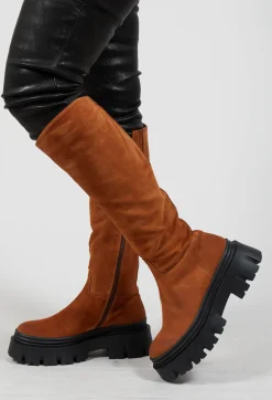 Lofina Boots^High Boots in London Tabacco