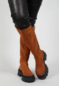 Lofina Boots^High Boots in London Tabacco