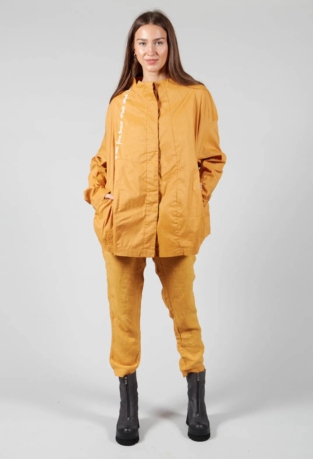 Rundholz Black Label Jackets^High Neck Jacket in Mango Print