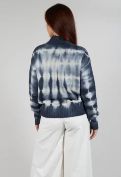 M J Watson Jumpers^High Neck Jumper in Navy