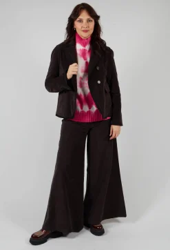 M J Watson Jumpers^High Neck Jumper in Pink