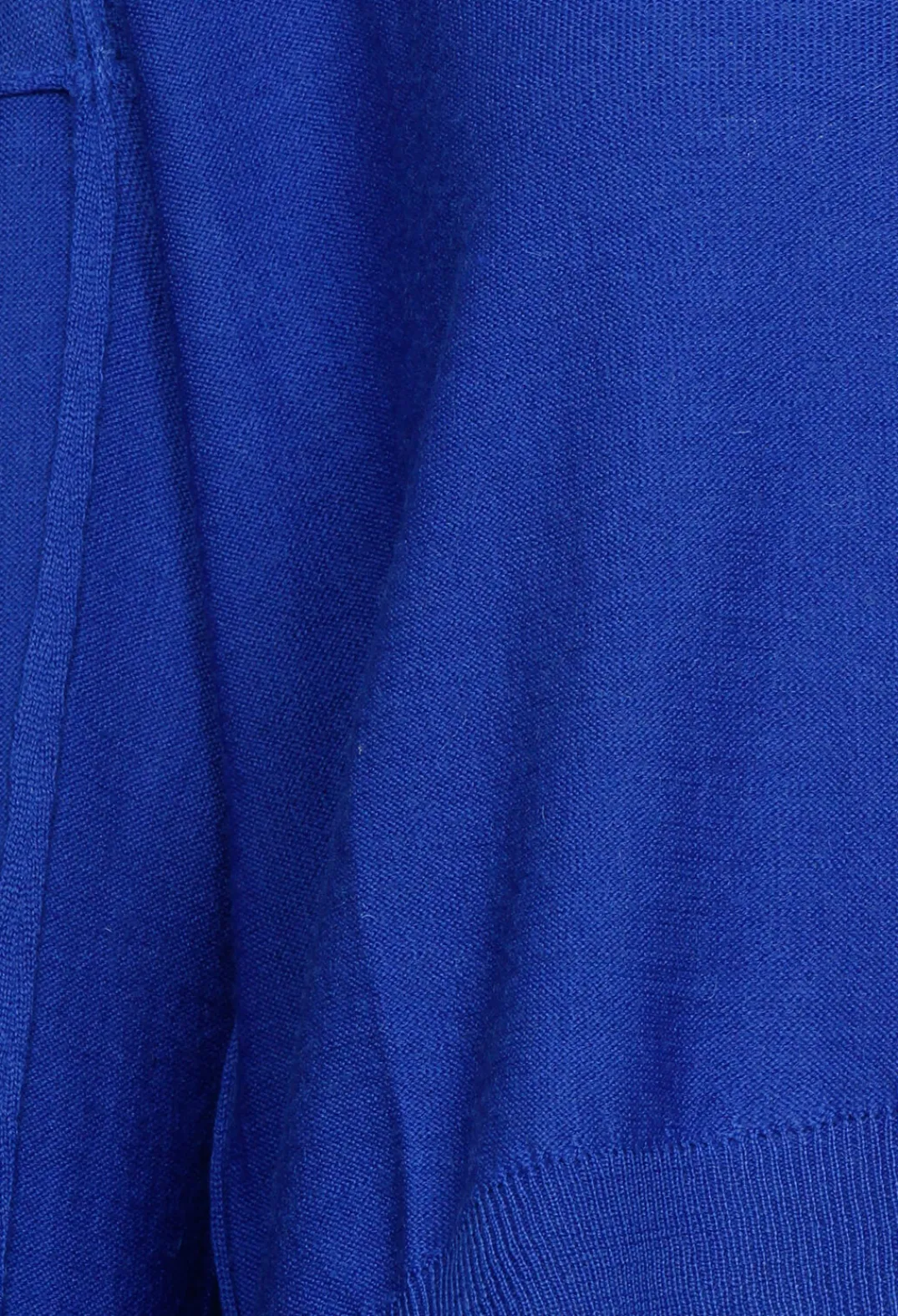 Nijii Jumpers^High Neck Sweater with Seam Detail in Royal Blue
