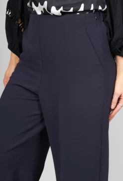 Beatrice B Co-ords & Suits^High Waisted Tailored Trousers in Navy