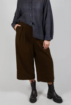 SOH Trousers^High Waisted Trousers in Brown