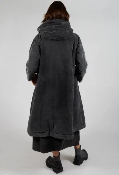 Amici Coats^Hooded Jacket in Pewter