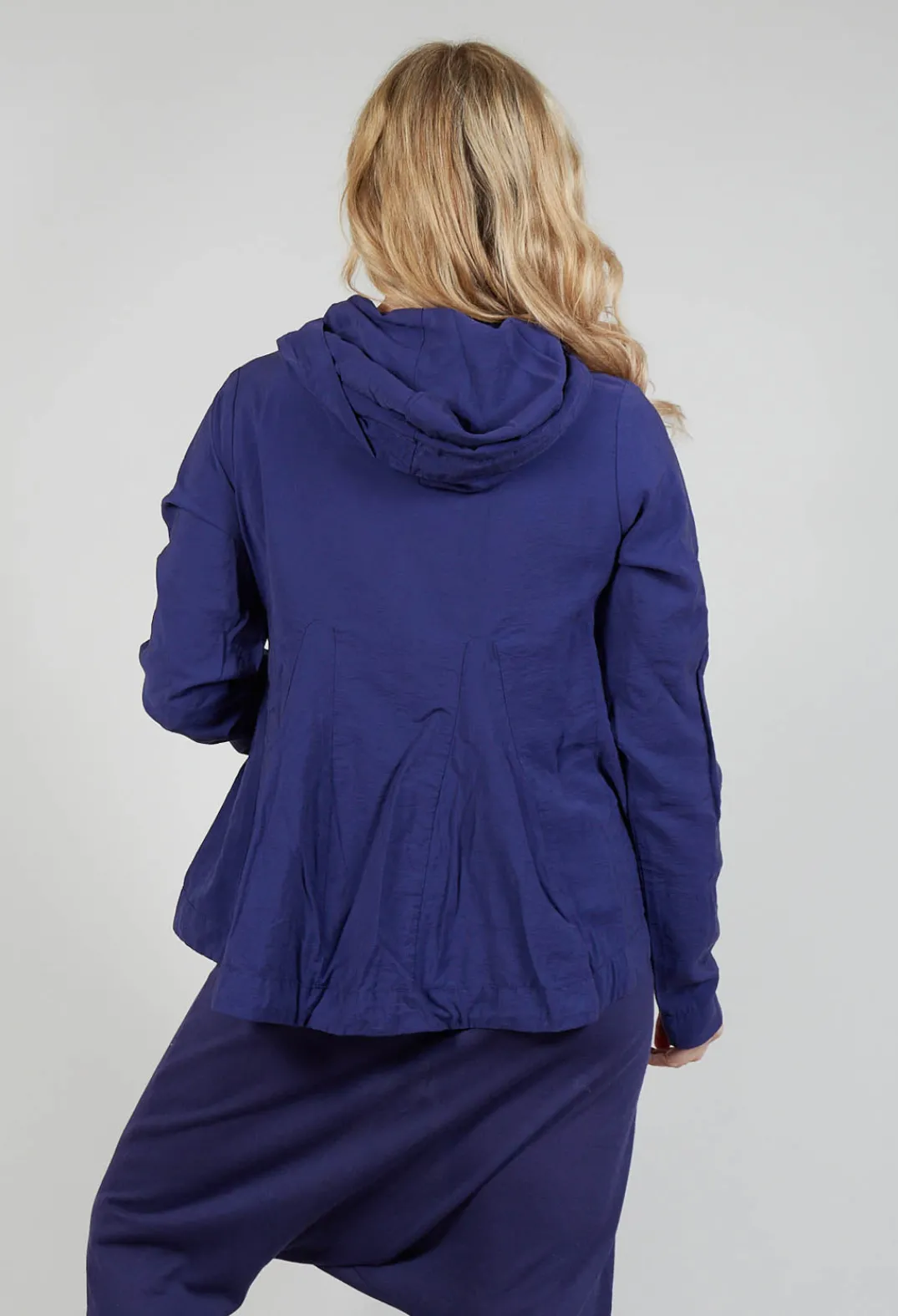 Rundholz Black Label Jackets^Hooded Jersey Jacket in Azur