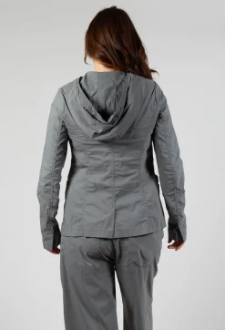 Rundholz Black Label Jackets^Hooded Utility Jacket in Rock