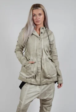 Rundholz Dip Jackets^Hoodie Jacket in Eraser
