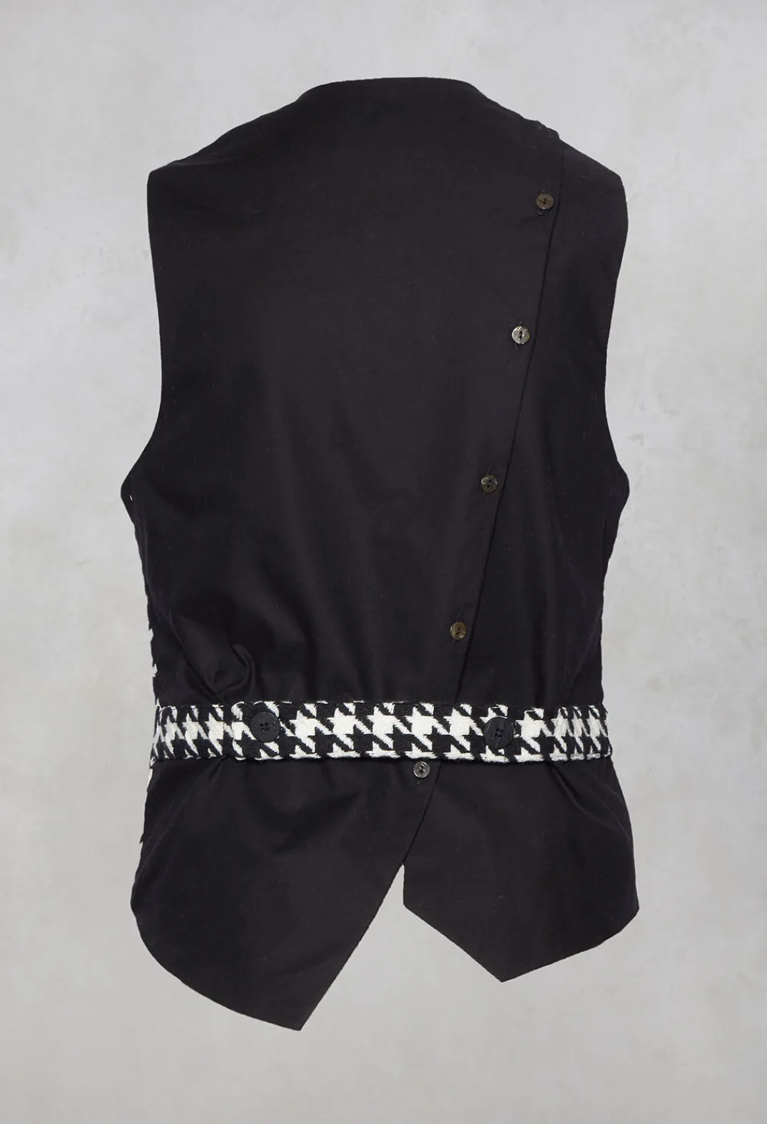 Marc Point Jackets^Hounds Tooth Printed Waistcoat in 1000