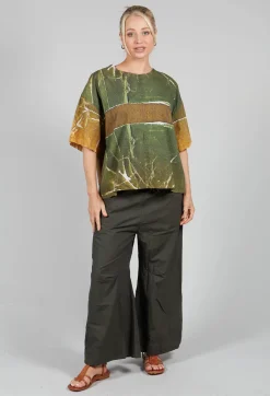 La Vaca Loca Tops^Huir Top in Avocado Green