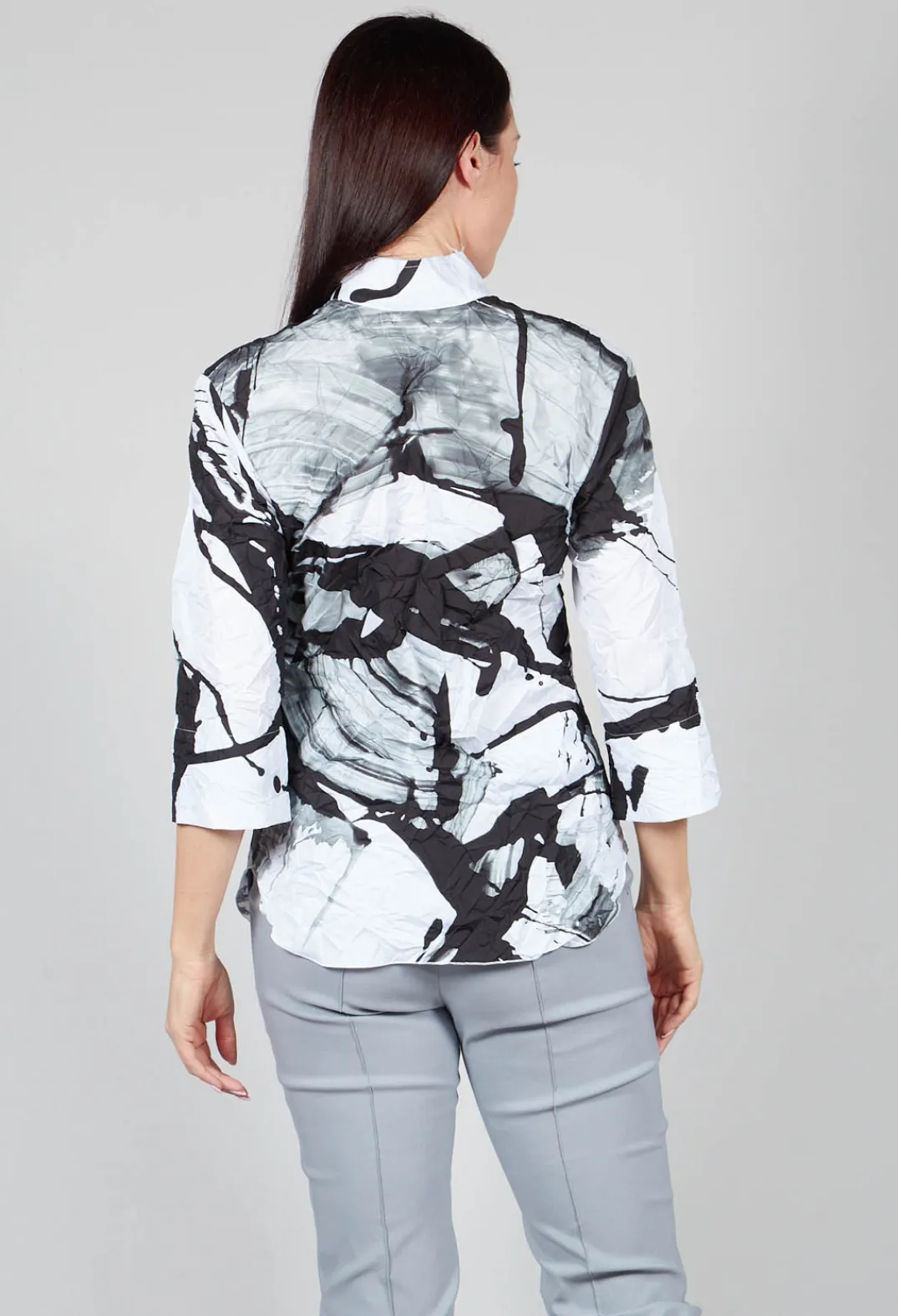 Xenia Design Shirts & Blouses^HULE Shirt in Black White Colourful