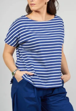 Mama B Shirts & Blouses^Ibisco R Stripe T-Shirt in Officina