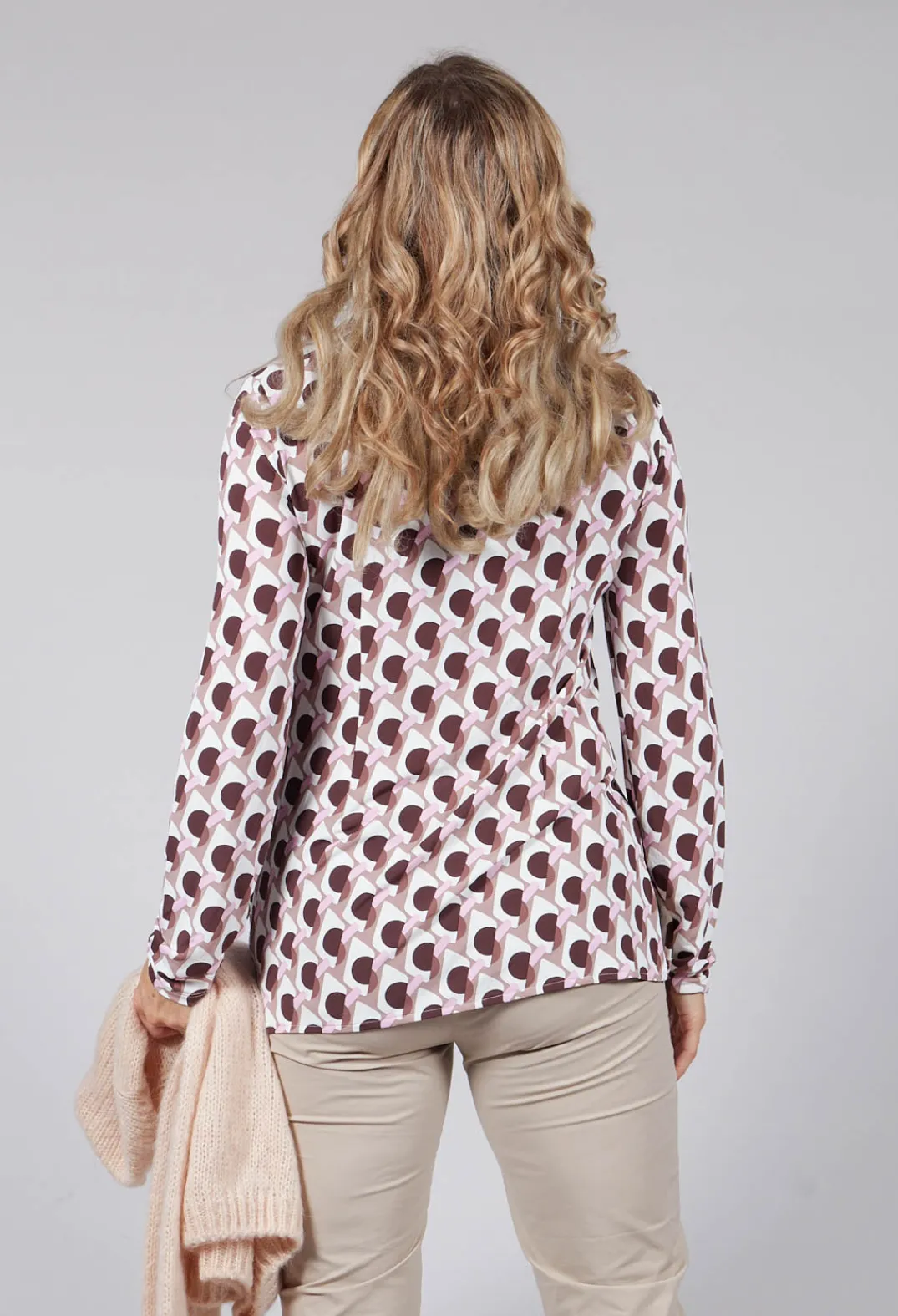 Maliparmi Shirts & Blouses^Ice Cream Shirt in Rosa / Moro / Brick