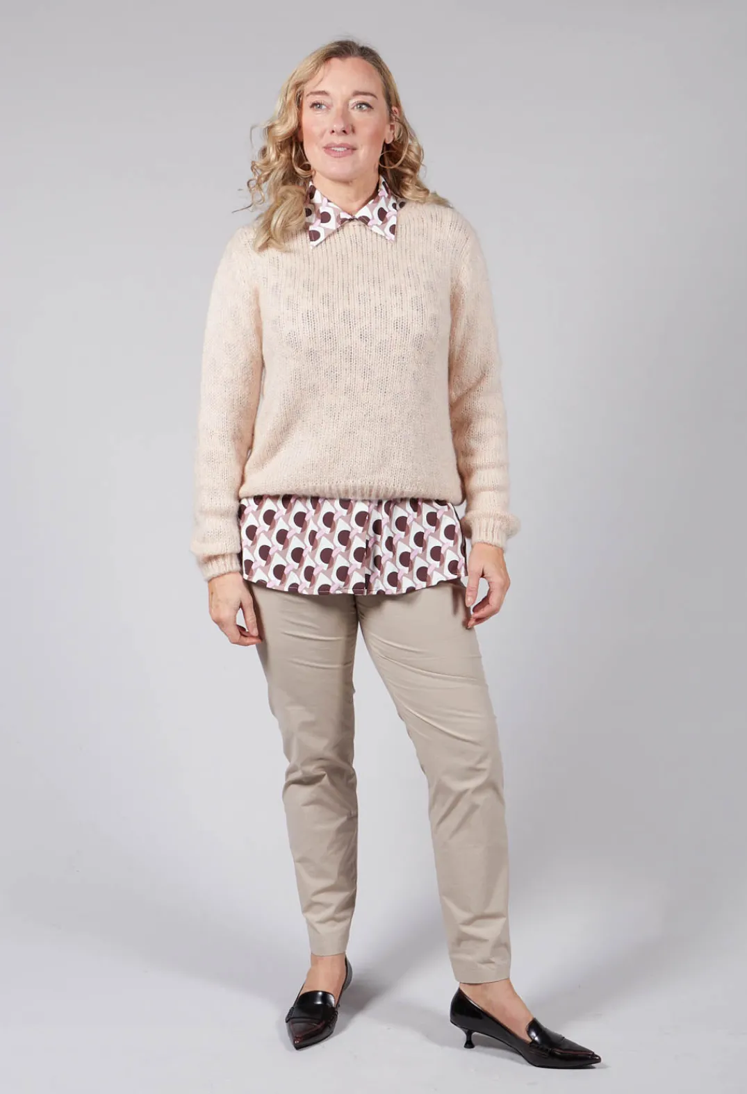 Maliparmi Shirts & Blouses^Ice Cream Shirt in Rosa / Moro / Brick