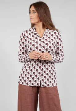 Maliparmi Shirts & Blouses^Ice Cream Shirt in Rosa / Moro / Brick