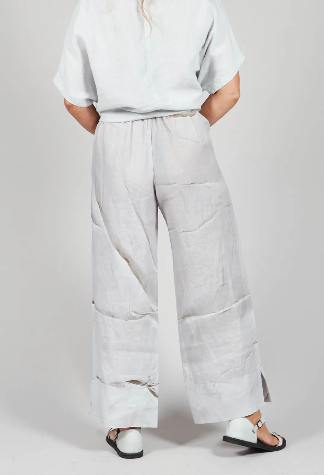 Elemente Clemente Trousers^Ido Printed Trousers in Greige