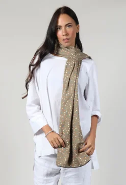 Ewa I Walla Scarves^Ilona Shawl in Brown Flower Print