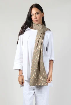 Ewa I Walla Scarves^Ilona Shawl in Brown Flower Print