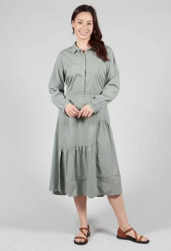 Elemente Clemente Dresses^Imeko Dress in Eucalyptus