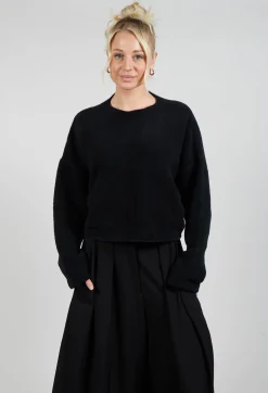 La Vaca Loca Tops^Inerte Knitted Jumper in Black