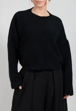 La Vaca Loca Tops^Inerte Knitted Jumper in Black