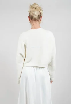 La Vaca Loca Tops^Inerte Knitted Jumper in Grandpa Ecru