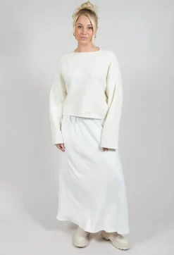 La Vaca Loca Tops^Inerte Knitted Jumper in Grandpa Ecru