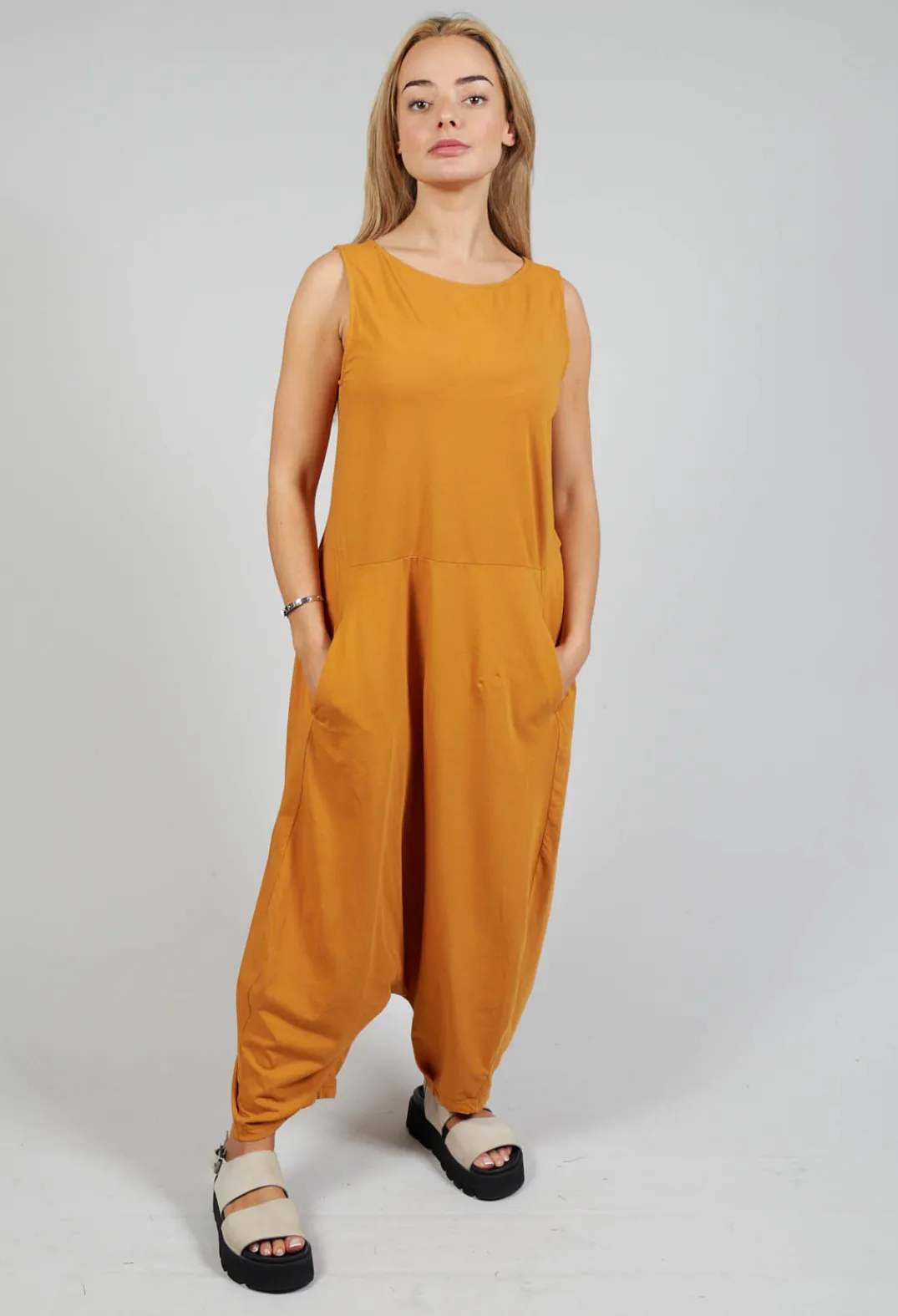 Mama B Jumpsuits^Ios U Jumpsuit In Ambra