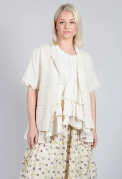 Ewa I Walla Shirts & Blouses^Iris Blouse in Bone White