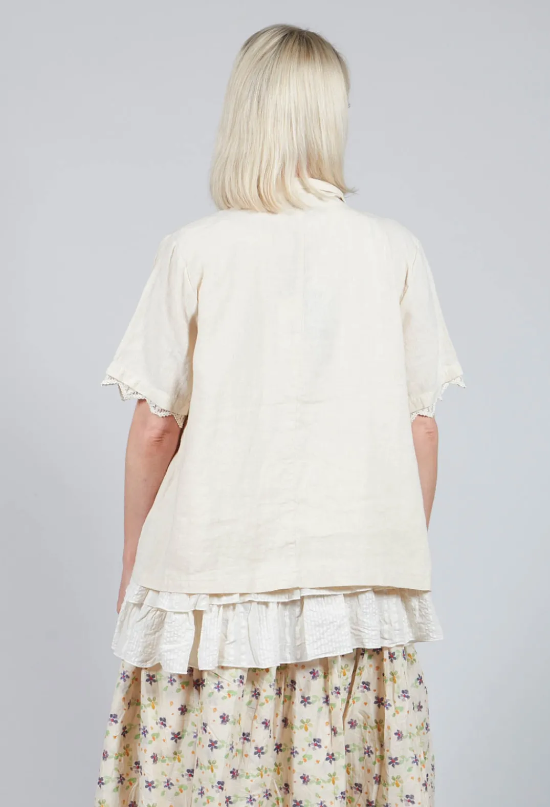 Ewa I Walla Shirts & Blouses^Iris Blouse in Bone White