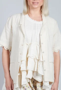 Ewa I Walla Shirts & Blouses^Iris Blouse in Bone White