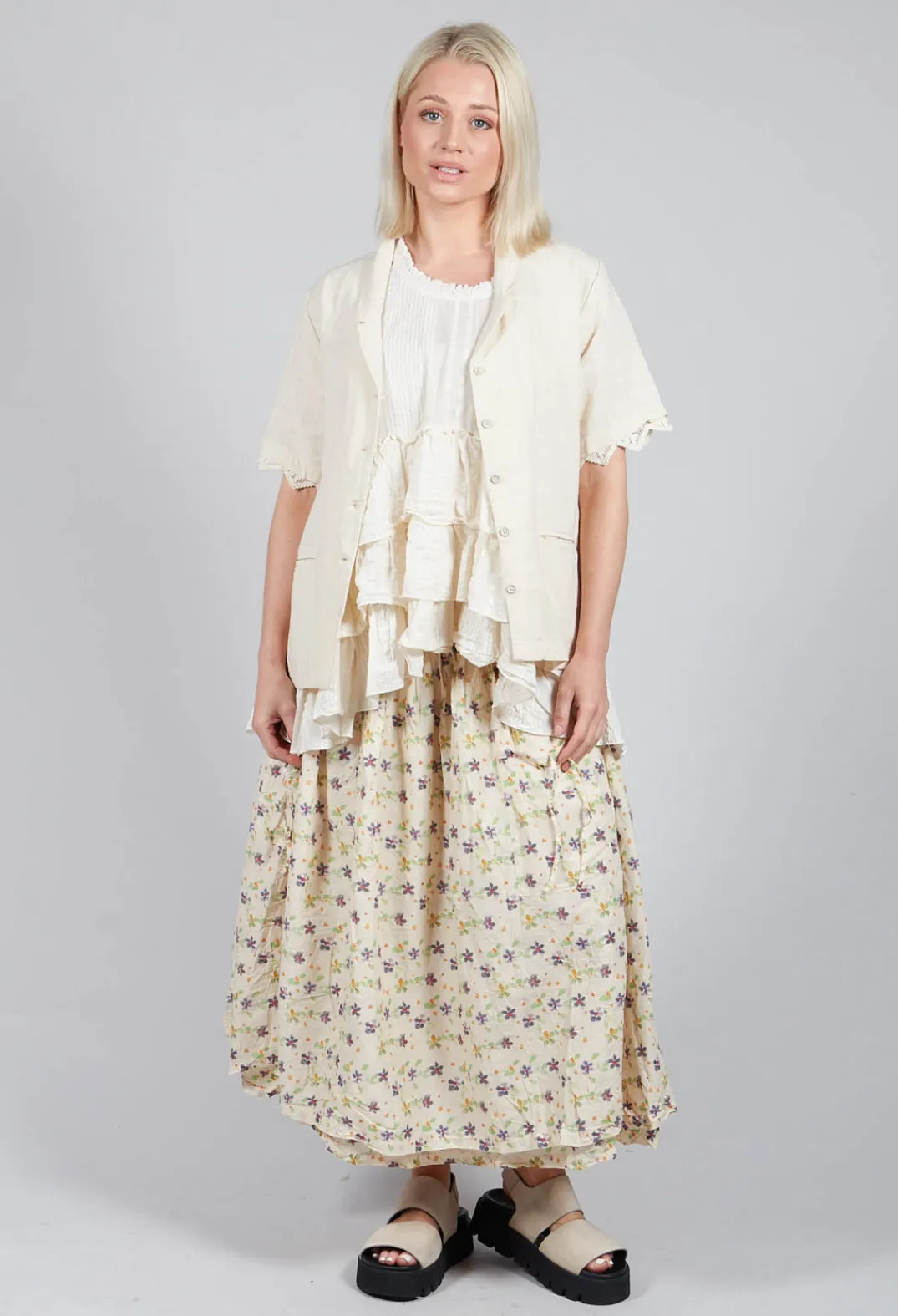 Ewa I Walla Shirts & Blouses^Iris Blouse in Bone White
