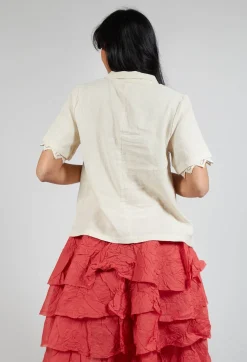 Ewa I Walla Shirts & Blouses^Iris Blouse in Bone White