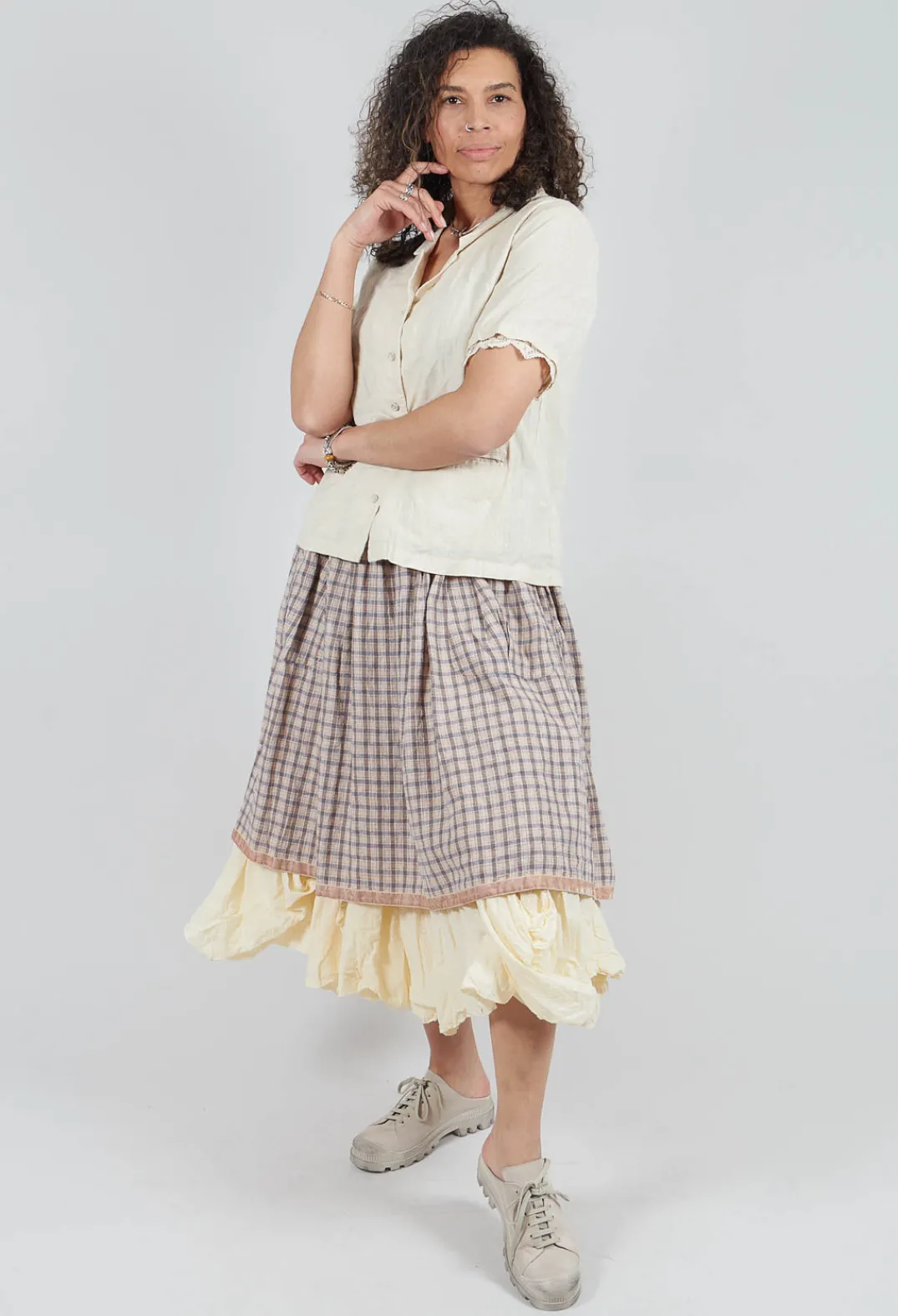 Ewa I Walla Shirts & Blouses^Iris Blouse in Bone White