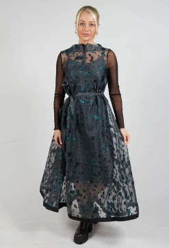 Xenia Design Dresses^Irmo Dress In Black-Green