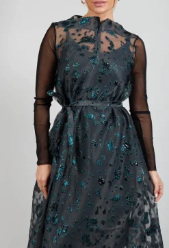 Xenia Design Dresses^Irmo Dress In Black-Green