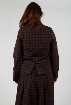 Aequamente Jackets^Jacket in Ebano Check