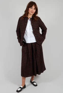 Aequamente Jackets^Jacket in Ebano Check