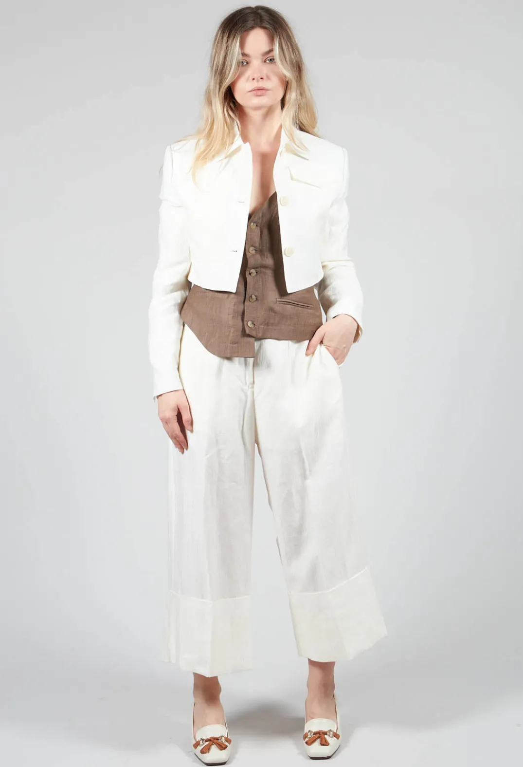 Malloni Jackets^Jacket Peressuti in Latte