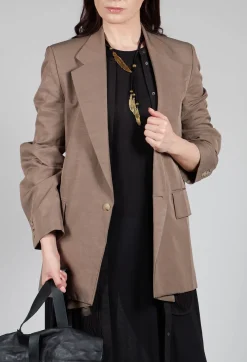 Malloni Jackets^Jacket Plagliaccio in Pecan