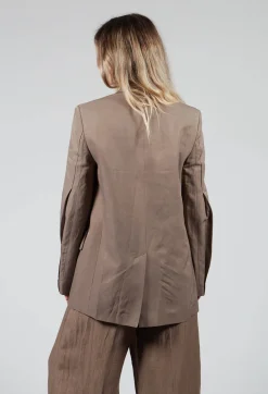 Malloni Jackets^Jacket Plagliaccio in Pecan