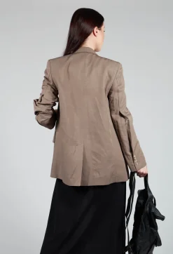 Malloni Jackets^Jacket Plagliaccio in Pecan