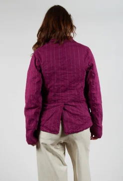 Hannoh Wessel Jackets^Jacket Vittorina in Mulberry Stripe