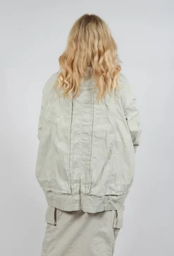 Rundholz Dip Jackets^Jacket with Bleached Stitching in Eraser